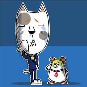 crayon　KIDS (crayonkids)さんの電子出版社のキャラクター（ネコ＆ハムスター）への提案