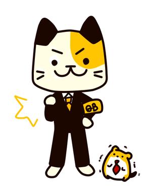 haru-i (haru-i)さんの電子出版社のキャラクター（ネコ＆ハムスター）への提案