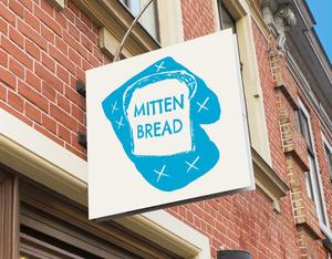 mtrism (mtrism)さんのパン屋さん　ＭＩＴＴＥＮ　ＢＲＥＡＤ（ミトンブレッド）のロゴへの提案