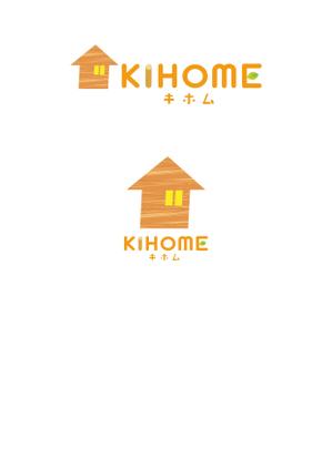 テンテンデザイン (tentendesign)さんの商品型住宅　木の家　「KIHOME」（キホム）のロゴマーク大募集への提案
