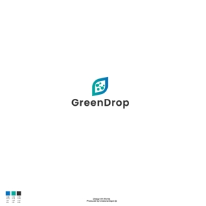 red3841 (red3841)さんの農業×バイオ×AIのベンチャー企業「GreenDrop」のロゴへの提案