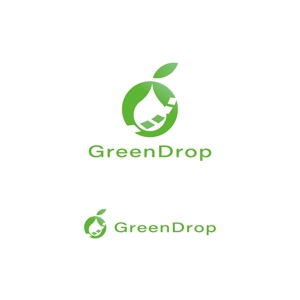 LUCKY2020 (LUCKY2020)さんの農業×バイオ×AIのベンチャー企業「GreenDrop」のロゴへの提案