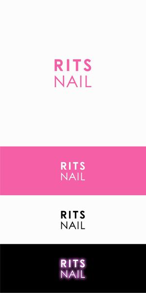 designdesign (designdesign)さんのスカルプ専門ネイルサロン　リッツネイル【RITS NAIL】のロゴ制作のお願いへの提案