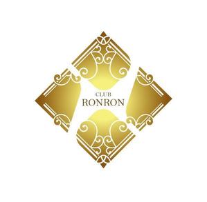 Hiko-KZ Design (hiko-kz)さんの高級クラブ「RONRON」の店ロゴへの提案