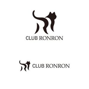 DeiReiデザイン (DeiRei)さんの高級クラブ「RONRON」の店ロゴへの提案