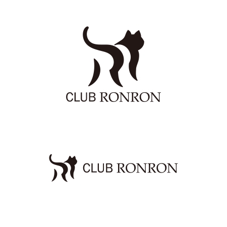 DeiReiデザイン (DeiRei)さんの高級クラブ「RONRON」の店ロゴへの提案