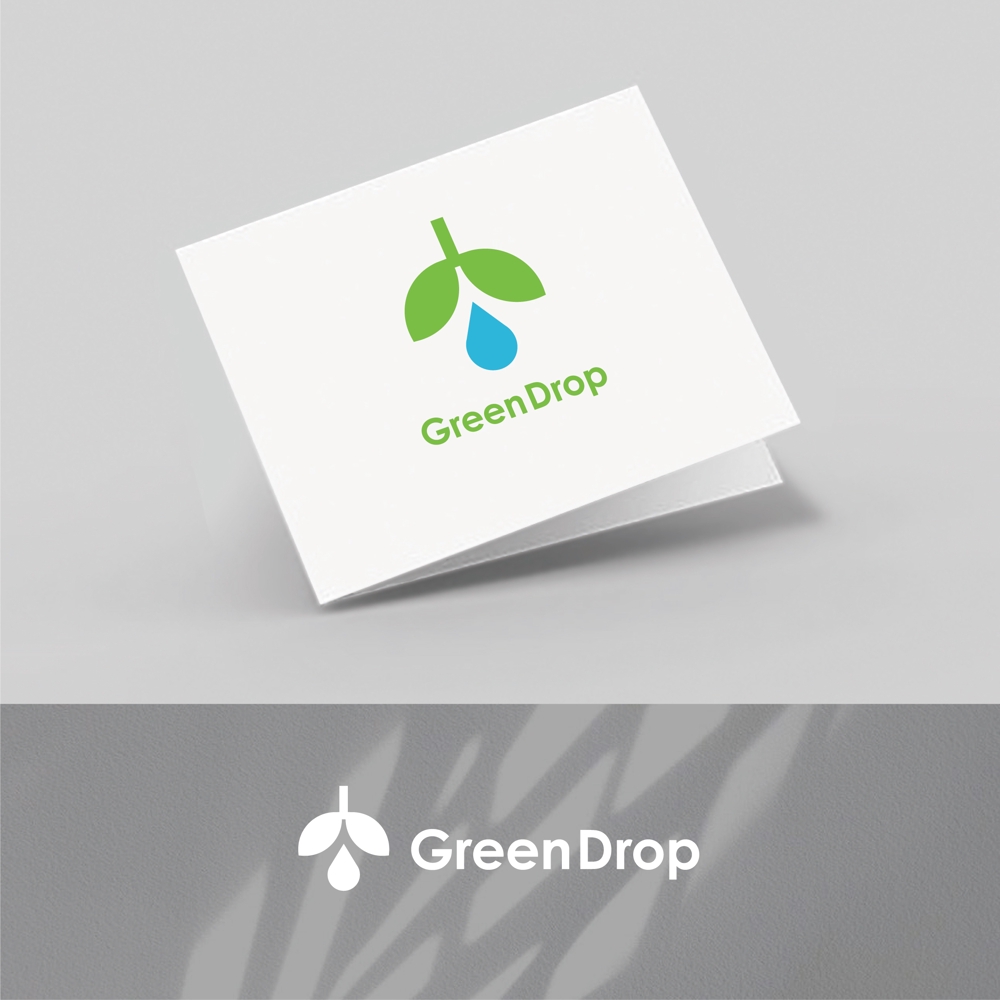 農業×バイオ×AIのベンチャー企業「GreenDrop」のロゴ