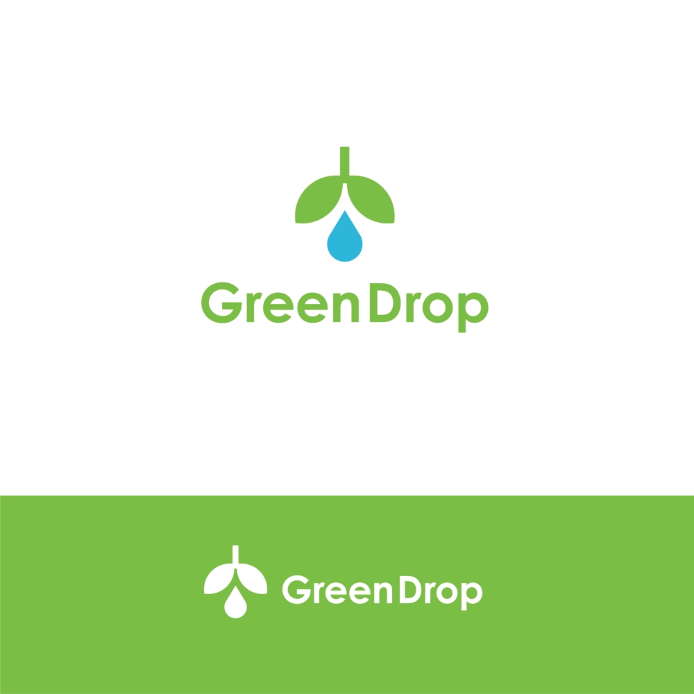農業×バイオ×AIのベンチャー企業「GreenDrop」のロゴ