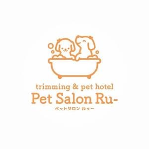 ns_works (ns_works)さんのペットサロン「Ru-」のロゴへの提案
