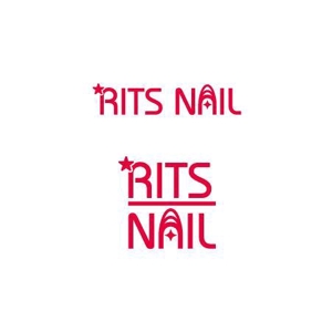 arizonan5 (arizonan5)さんのスカルプ専門ネイルサロン　リッツネイル【RITS NAIL】のロゴ制作のお願いへの提案