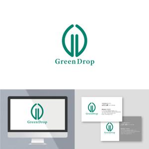 angie design (angie)さんの農業×バイオ×AIのベンチャー企業「GreenDrop」のロゴへの提案