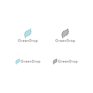 BUTTER GRAPHICS (tsukasa110)さんの農業×バイオ×AIのベンチャー企業「GreenDrop」のロゴへの提案