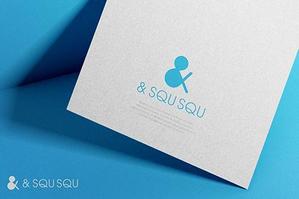 s m d s (smds)さんのベビー用品ブランド【＆SQUSQU (アンドスクスク)】のロゴ制作への提案