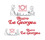 ITSG (it-sg)さんの新店舗ビストロフランス料理店「Bistro    Le Georges」のロゴへの提案