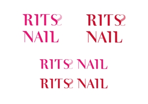Miami (Miami-y)さんのスカルプ専門ネイルサロン　リッツネイル【RITS NAIL】のロゴ制作のお願いへの提案