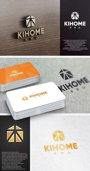 take5-design (take5-design)さんの商品型住宅　木の家　「KIHOME」（キホム）のロゴマーク大募集への提案