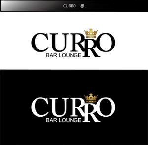 FISHERMAN (FISHERMAN)さんのBAR　LOUNGE　ＣＵＲＲＯ（クロ）の店ロゴへの提案