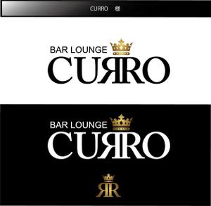FISHERMAN (FISHERMAN)さんのBAR　LOUNGE　ＣＵＲＲＯ（クロ）の店ロゴへの提案