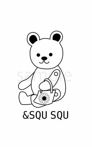 chihiro (chihiro_oo)さんのベビー用品ブランド【＆SQUSQU (アンドスクスク)】のロゴ制作への提案