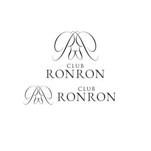 calimbo goto (calimbo)さんの高級クラブ「RONRON」の店ロゴへの提案