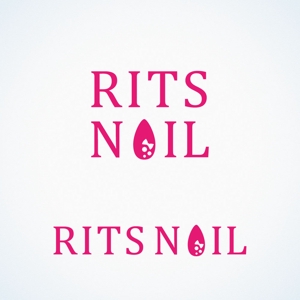 Miyagino (Miyagino)さんのスカルプ専門ネイルサロン　リッツネイル【RITS NAIL】のロゴ制作のお願いへの提案
