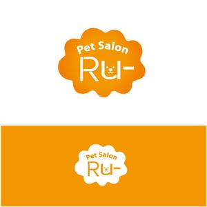 ignea (riuchou)さんのペットサロン「Ru-」のロゴへの提案