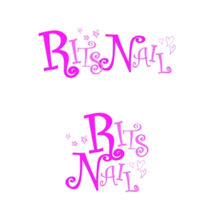 zuan (gettys)さんのスカルプ専門ネイルサロン　リッツネイル【RITS NAIL】のロゴ制作のお願いへの提案
