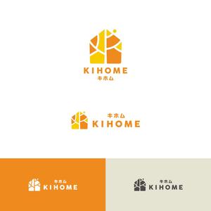 Kei Miyamoto (design_GM)さんの商品型住宅　木の家　「KIHOME」（キホム）のロゴマーク大募集への提案