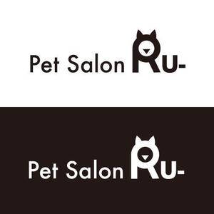 OADSさんのペットサロン「Ru-」のロゴへの提案
