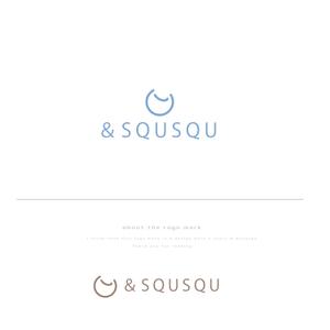 悠希 (yuruta1224)さんのベビー用品ブランド【＆SQUSQU (アンドスクスク)】のロゴ制作への提案