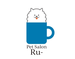 tora (tora_09)さんのペットサロン「Ru-」のロゴへの提案