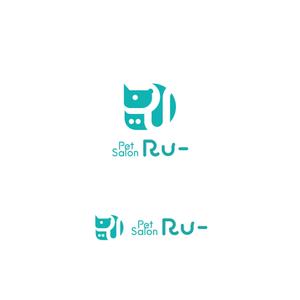 LUCKY2020 (LUCKY2020)さんのペットサロン「Ru-」のロゴへの提案