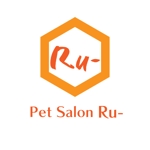 じゅん (nishijun)さんのペットサロン「Ru-」のロゴへの提案
