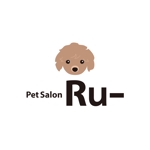 Maki Graphic (maki-graphic)さんのペットサロン「Ru-」のロゴへの提案