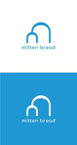 DI (desig_imagine)さんのパン屋さん　ＭＩＴＴＥＮ　ＢＲＥＡＤ（ミトンブレッド）のロゴへの提案