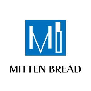 じゅん (nishijun)さんのパン屋さん　ＭＩＴＴＥＮ　ＢＲＥＡＤ（ミトンブレッド）のロゴへの提案