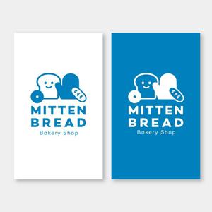 m_mtbooks (m_mtbooks)さんのパン屋さん　ＭＩＴＴＥＮ　ＢＲＥＡＤ（ミトンブレッド）のロゴへの提案