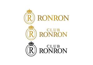 loto (loto)さんの高級クラブ「RONRON」の店ロゴへの提案