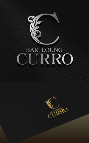 Watanabe.D (Watanabe_Design)さんのBAR　LOUNGE　ＣＵＲＲＯ（クロ）の店ロゴへの提案