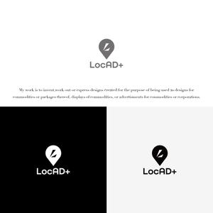 KT (KANJI01)さんのサービス開始5周年を迎えた位置情報広告サービス「LocAD+」のロゴ作成への提案