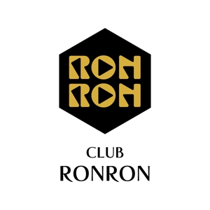 じゅん (nishijun)さんの高級クラブ「RONRON」の店ロゴへの提案