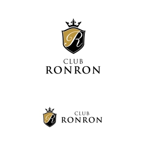 MagicHour (MagicHour)さんの高級クラブ「RONRON」の店ロゴへの提案