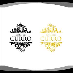 dister12 (dister12)さんのBAR　LOUNGE　ＣＵＲＲＯ（クロ）の店ロゴへの提案