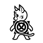 くま (bear0505)さんの職人に配布するパーカーに使用する弊社ロゴを使用したキャラクターデザインへの提案