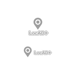 m-iriyaさんのサービス開始5周年を迎えた位置情報広告サービス「LocAD+」のロゴ作成への提案