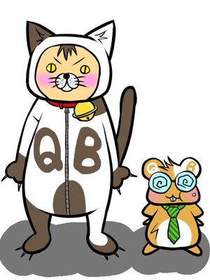 さんの電子出版社のキャラクター（ネコ＆ハムスター）への提案