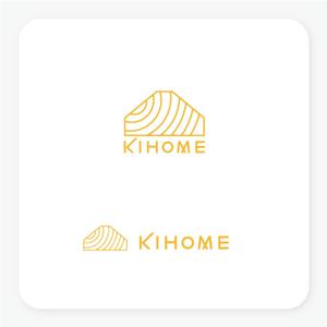スタジオきなこ (kinaco_yama)さんの商品型住宅　木の家　「KIHOME」（キホム）のロゴマーク大募集への提案