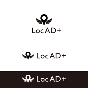 crawl (sumii430)さんのサービス開始5周年を迎えた位置情報広告サービス「LocAD+」のロゴ作成への提案