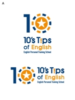 Hi-Design (hirokips)さんの個人英語スクール・パーソナルトレーナー「10’s Tips of English」のロゴへの提案