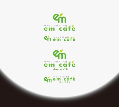 RYUNOHIGE (yamamoto19761029)さんのベトナム料理店「em cafe エムカフェ」の店舗ロゴへの提案